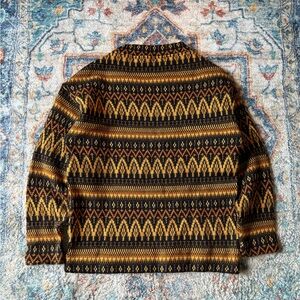 Vintage 60s Ren-dale Norvyk Wool Pullover Sweater Size XL